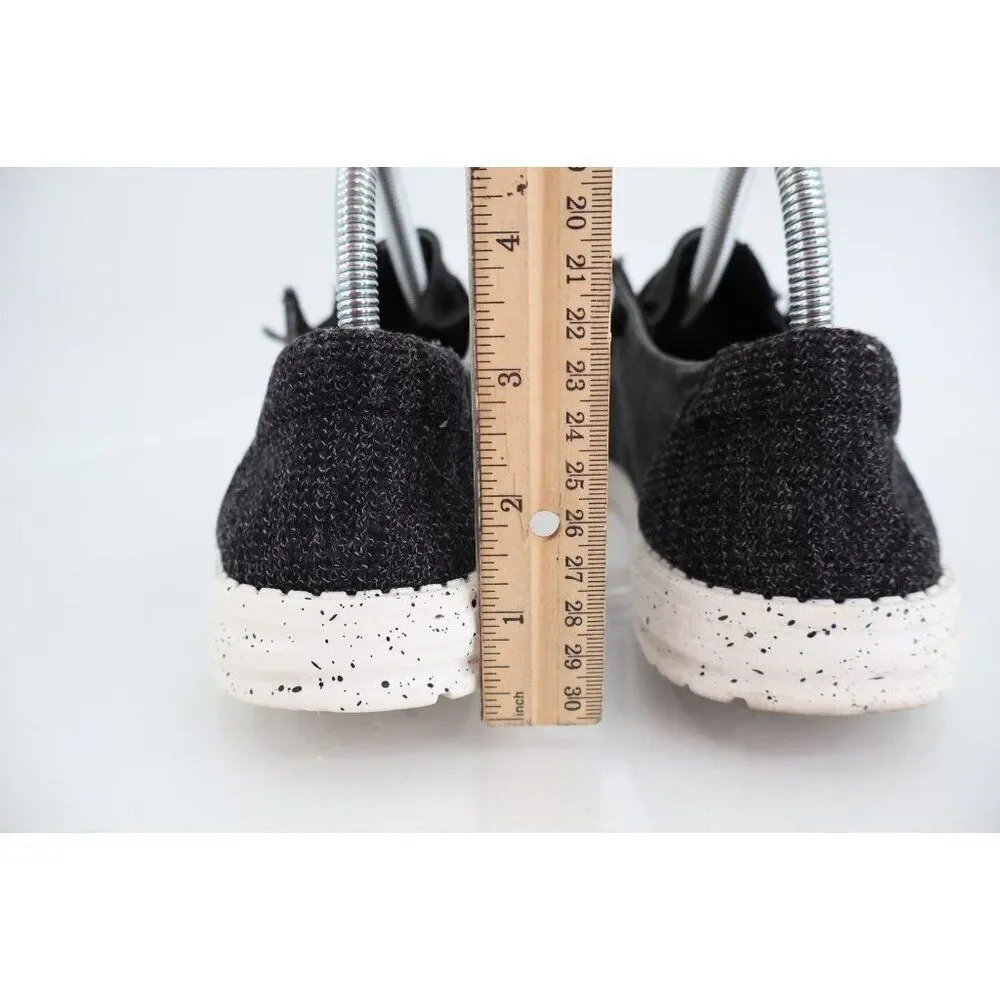 Hey Dude Wendy Size 9 Women’s Slip On Shoes Comfy Stretch Black London